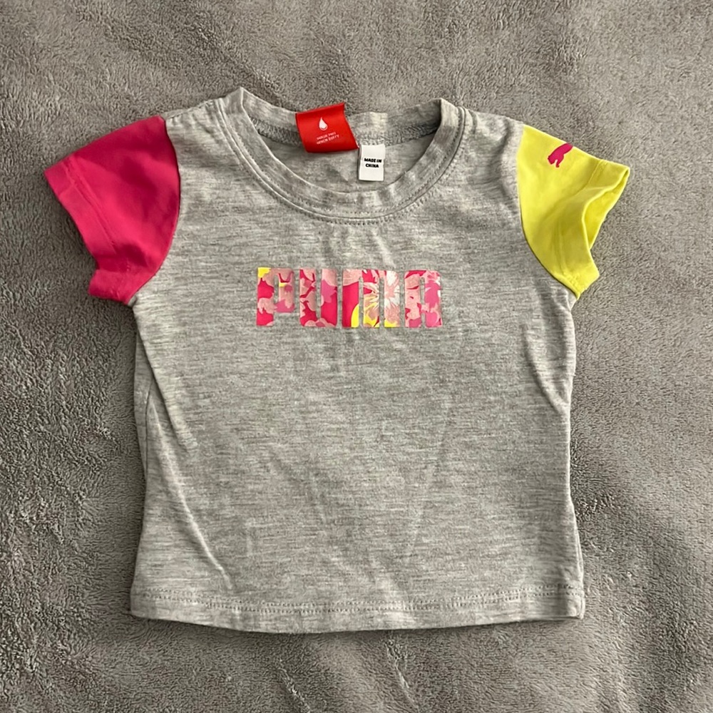 12 month Puma girls t-shirt